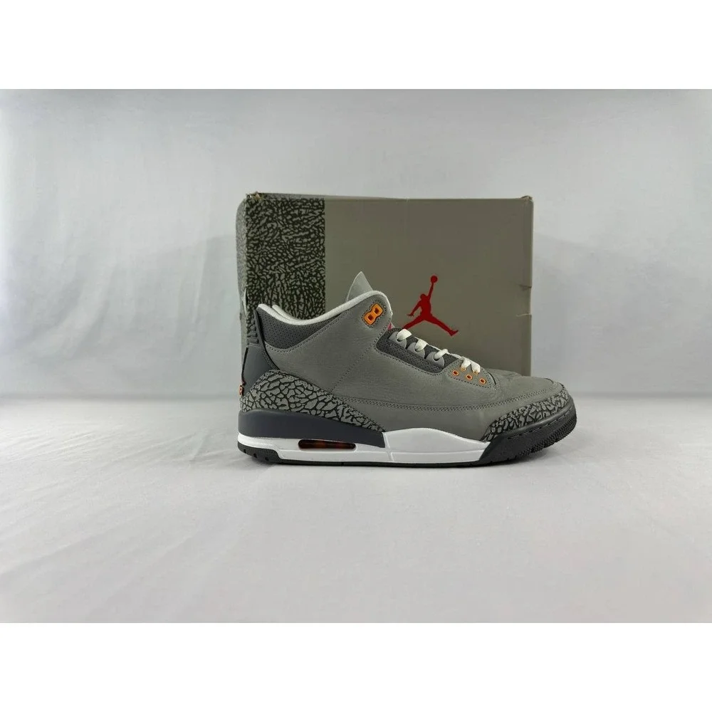 Nike Air Jordan 3 Retro 'Cool Grey' 2021 CT8532-012 Men's Size 13